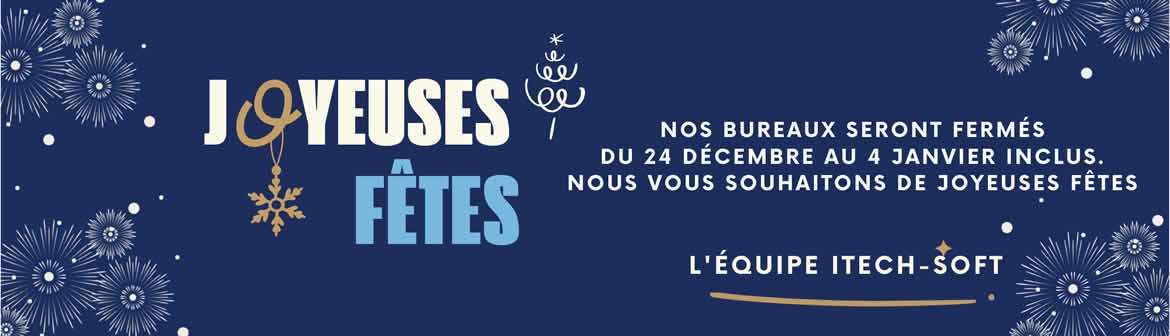 Fermerture exceptionnelle du 24 décembre au 04 janvier 2026 inclus
